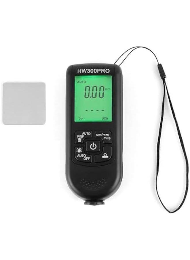 Arabest High-Precision Car Paint Thickness Gauge, 0-2000 µm Range, AUTO & Manual Modes, Multi-Unit Display  - Image 1