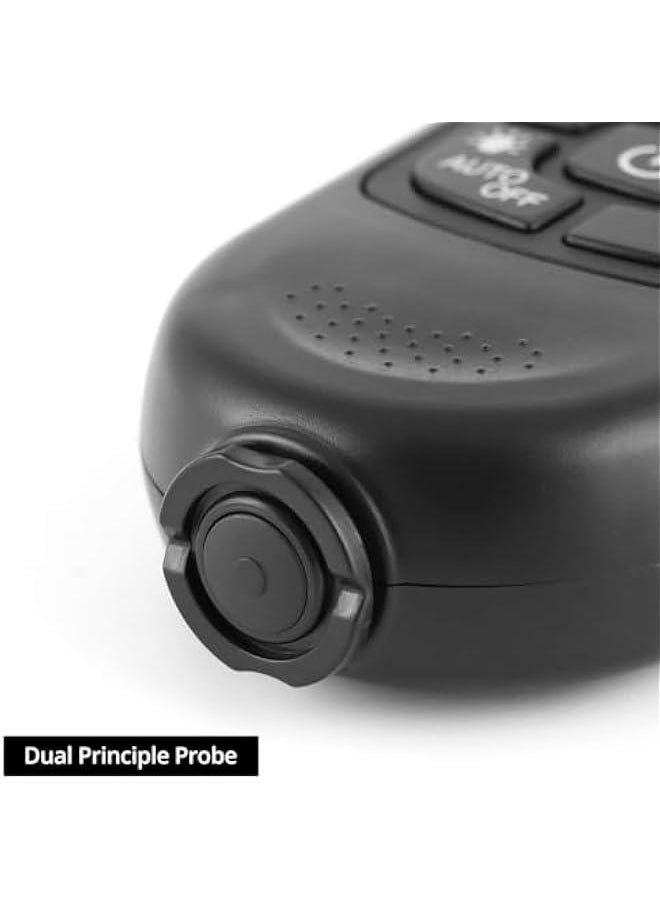 Arabest High-Precision Car Paint Thickness Gauge, 0-2000 µm Range, AUTO & Manual Modes, Multi-Unit Display  - Image 4