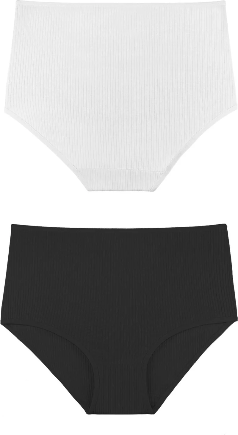 سينسو Women's Corduroy High Waist Panties Set - KTS3080