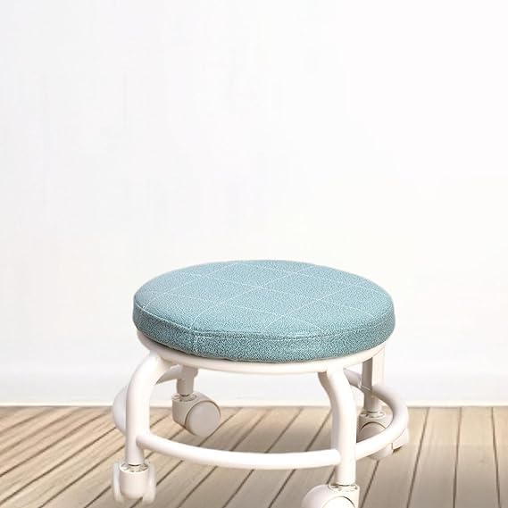 GNOLY كرسي متحرك دوار GNOLY 360 بعجلات متينة للمنزل والمكتب والنزهات - Image 2