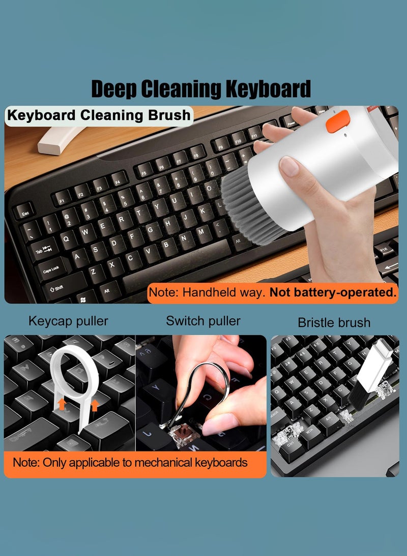 Arabest 20-In-1 Multifunctional Cleaner Kit Electronic Devices, Keyboard Cleaning Brush For Air Pods, Repair Cleaner Tool, Camera Lens, Headphones, Earbuds, Laptop, Sims Eject Cellphones - Image 3
