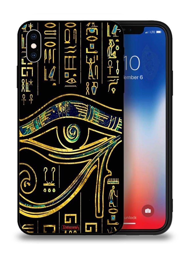 Tolwak Apple iPhone XS Max Protective Case Eye Artwork - Image 1