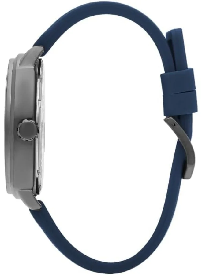 سلازنجر SLAZENGER Men's Watch, Multi Function Display and Silicone Strap - SL.9.2211.1.02, Blue