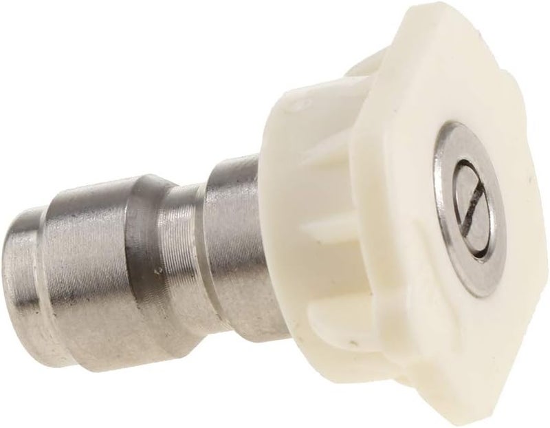 klarako Power Washing Tool Presure Washer Tips Spray Nozzle Part Multiple Degree White 40 degrees, as described - Image 5