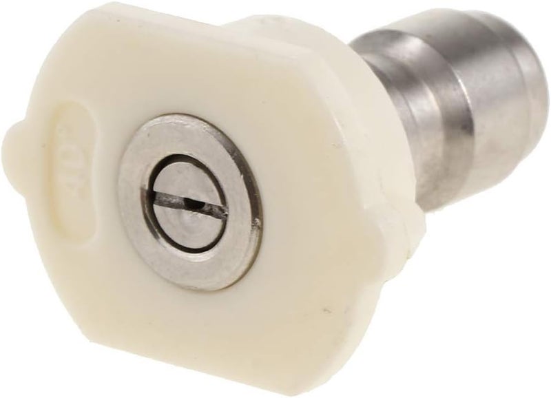 klarako Power Washing Tool Presure Washer Tips Spray Nozzle Part Multiple Degree White 40 degrees, as described - Image 3