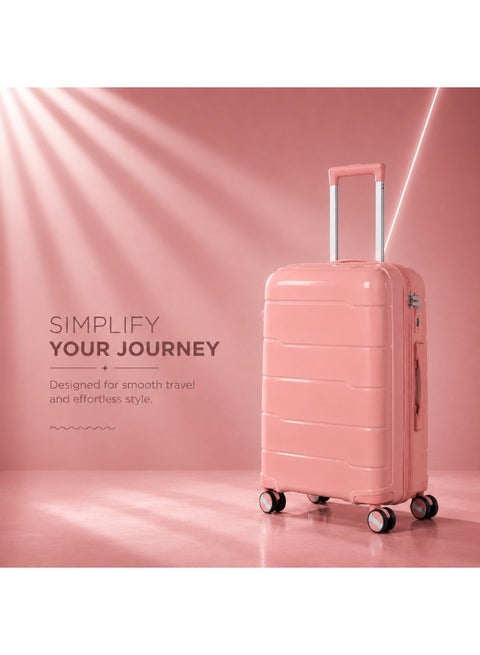 20 Inch Trolley Travel Bag for Short Trips, Compact Rolling Luggage with Organized Storage and Easy Mobility
