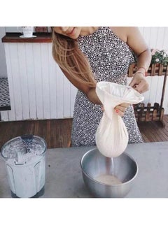 Generic 3pcs Food Grade Soy Milk Filter Bags, 200 Micron 20*30CM Fine Mesh Bag Milk Filter Bag All Purpose Food Strainer Nylon Cheesecloth  - Image 4