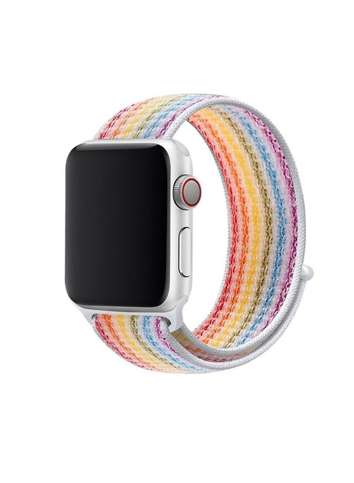 Nylon Sport Band for Apple Watch 41mm,Soft Replacement Strap for iWatch Series 7 - Image 1