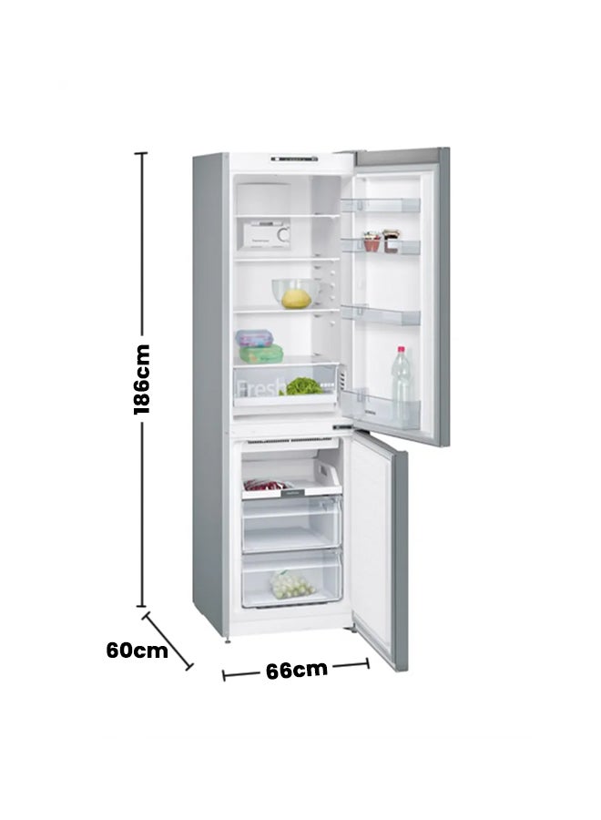 سيمنز ثلاجة 329L لتر 100 W KG36NNL30M فضي - Image 2