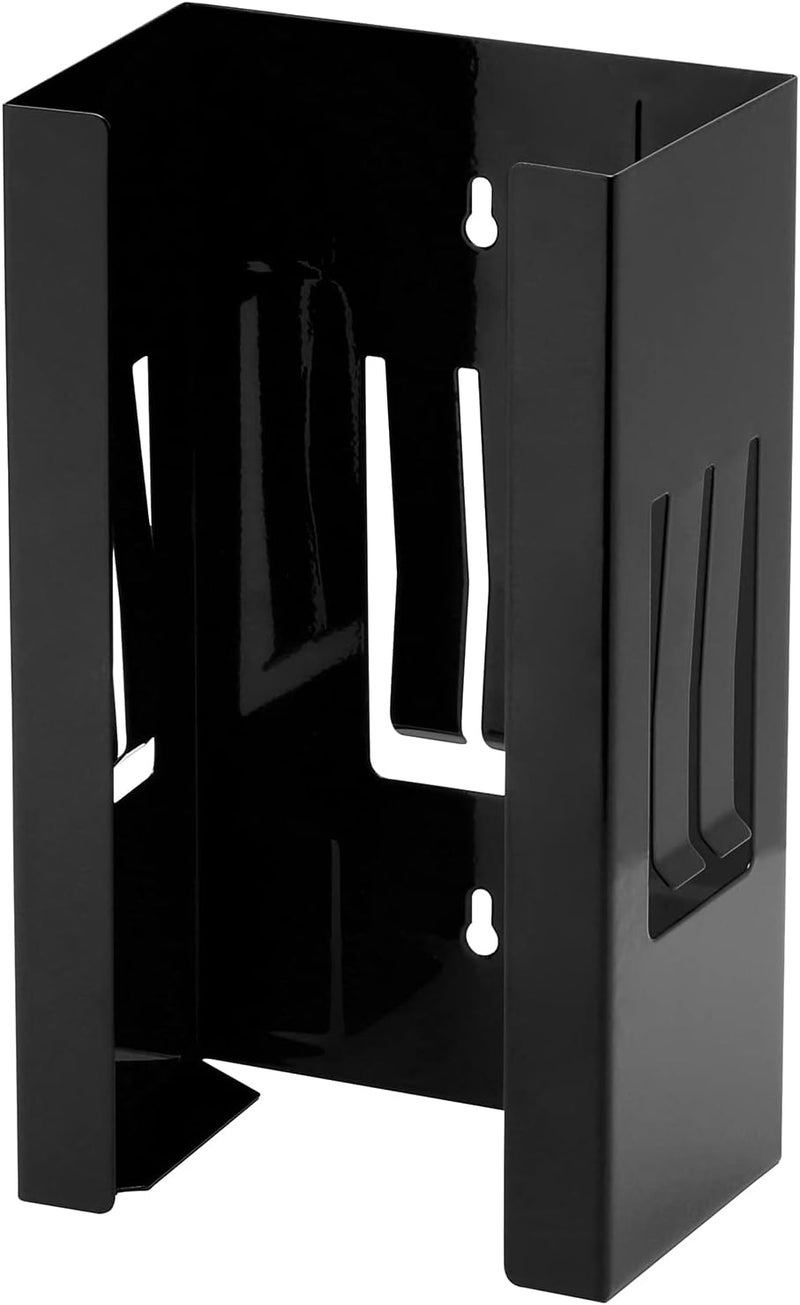 EMENTOL Magnetic Glove/Tissue Dispenser Holder Set, Black Glove Dispenser Wall Mount, Mount onto Tool Box or in Workshops - Image 1