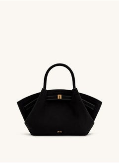 JW PEI Hana Mini Faux Suede Tote Black  - Image 2