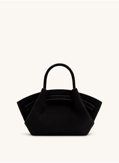 JW PEI Hana Mini Faux Suede Tote Black  - Image 4