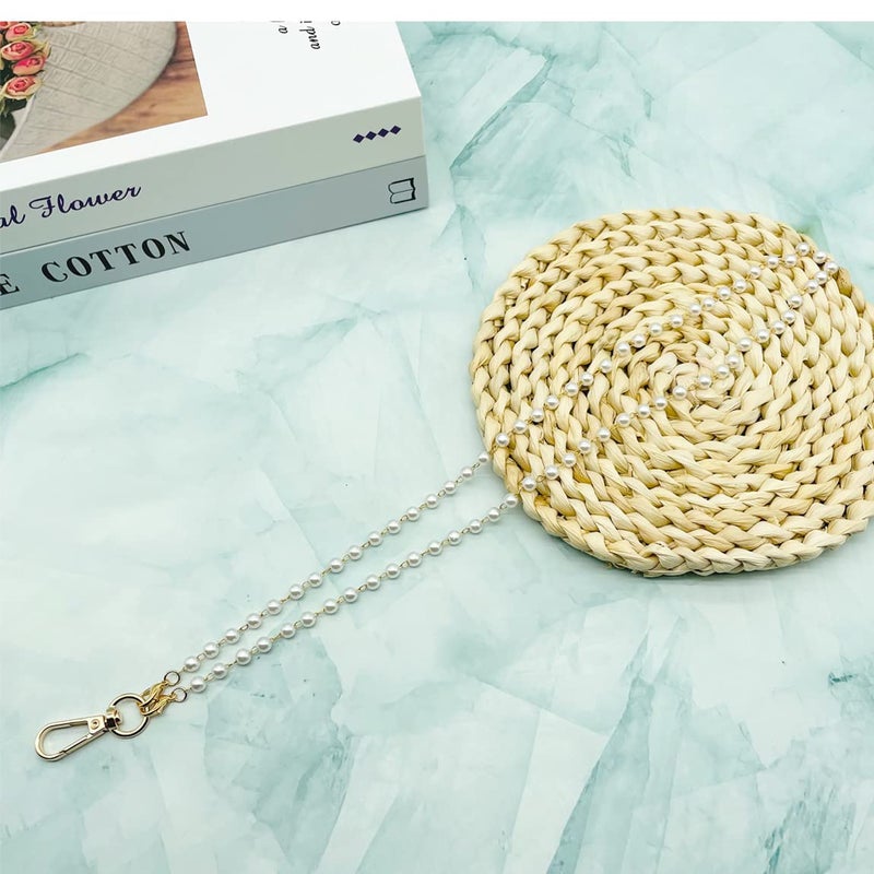 Sopopal Pearl Gold Chain Lanyard for Women Lanyards for ID Badges Classy Key Lanyards for Cruise Ship Cards - Image 5