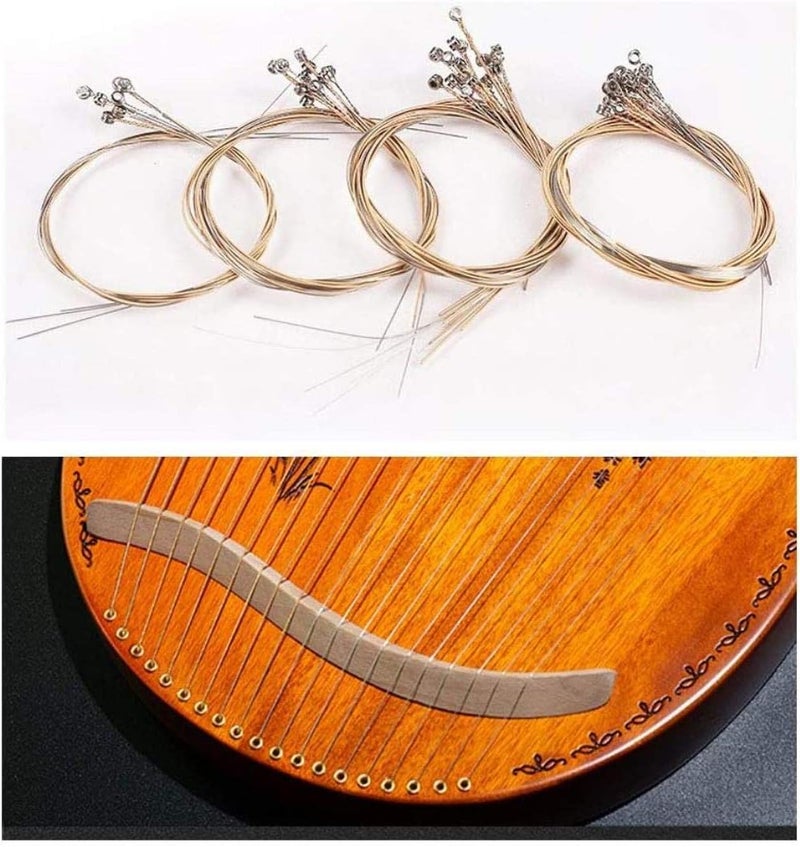 IRIDESCENT Sets of 19 Lyre Harp Strings Replacement Metal String for Lyre Harp - Image 5