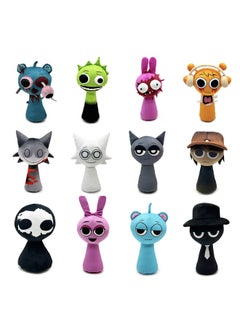 xozgdovg Sprunki Plush Rhythm Box Game Plush Toy  - Image 2