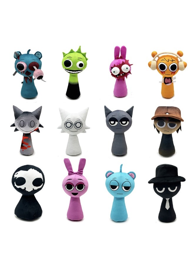 xozgdovg - Sprunki Plush Rhythm Box Game Plush Toy - Image 1