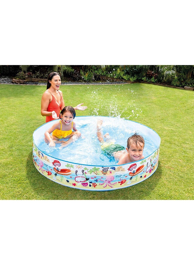 INTEX Snapset Fun at the Beach Kiddie Pool 152x25cm - Image 2