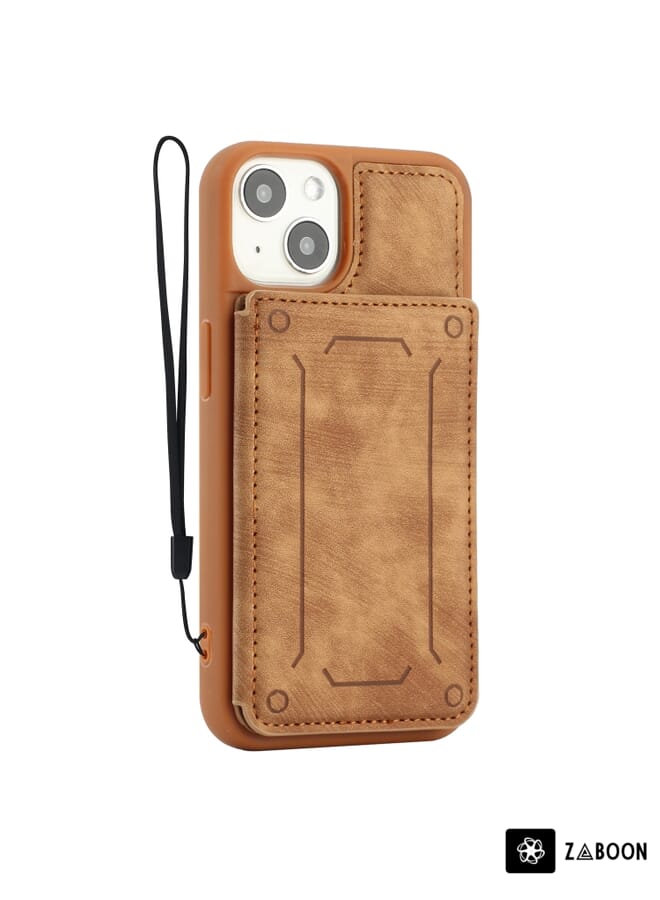 Zaboon Protective Case For iPhone 13 Dream Magnetic Back Cover Card Wallet - Image 2