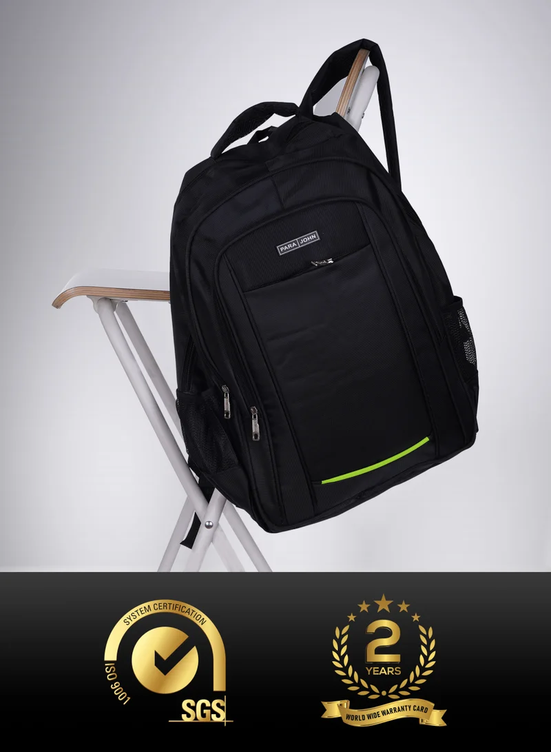 PARAJOHN Para John Backpack – Durable Polyester Laptop Backpack with Multiple Compartments, 18 Inch