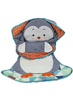Fisher-Price Fisher-Price Replacement Seat for Sit-Me-Up Floor Seat ~ GKH31 ~ Baby Seat with Tray ~ Replacement Pad ~ Penguin Theme  - Image 1