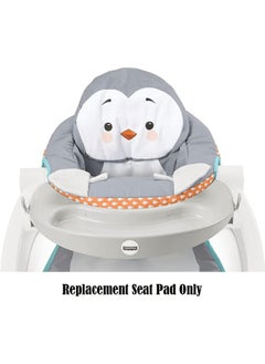 Fisher-Price Fisher-Price Replacement Seat for Sit-Me-Up Floor Seat ~ GKH31 ~ Baby Seat with Tray ~ Replacement Pad ~ Penguin Theme  - Image 4