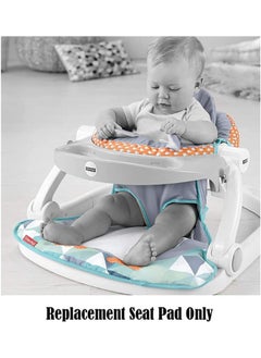 Fisher-Price Fisher-Price Replacement Seat for Sit-Me-Up Floor Seat ~ GKH31 ~ Baby Seat with Tray ~ Replacement Pad ~ Penguin Theme  - Image 3