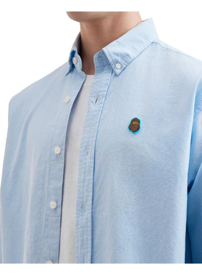 Fingercroxx  BigFoot Series Oxford Shirt for Men | Best Price UAE