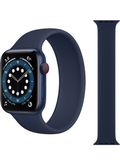 Solo Loop Band For Apple Watch Navy Blue