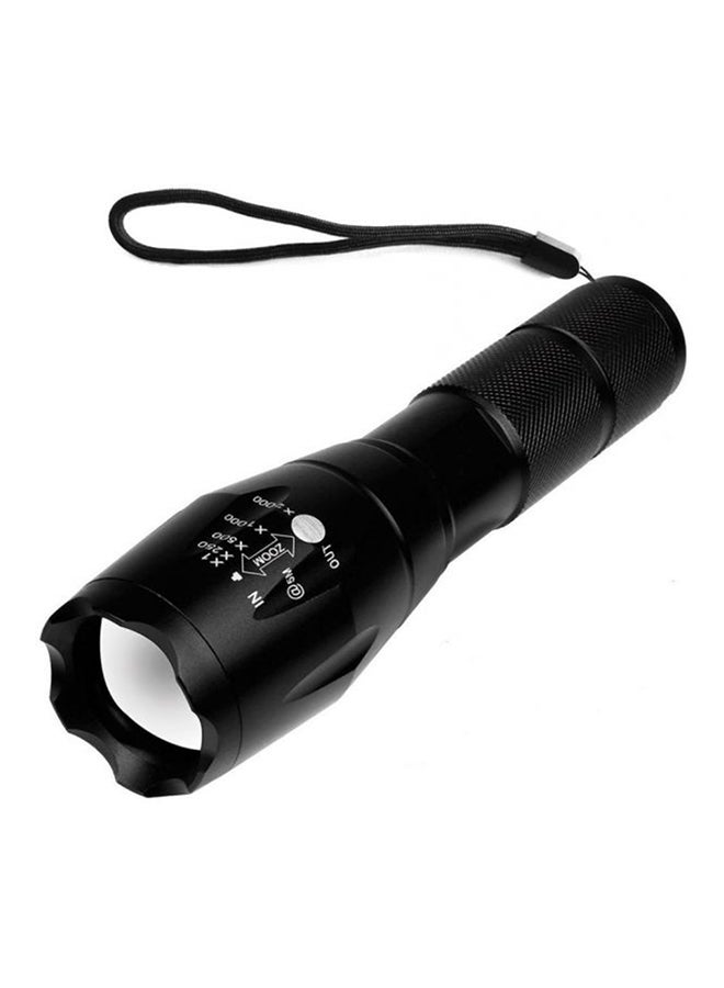 مصباح LED تكتيكي محمول فائق السطوع مزود ب 5 أوضاع أسود 6.1x1.02x1.38بوصة - Image 1