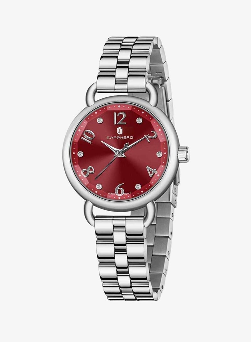 SAPPHERO Watches for Women Luxury Stainless Steel Ladies Watches Women's Bracelet Watch Small Analog 5ATM Waterproof Wrist Watch Elegant Gifts for Women - Image 5