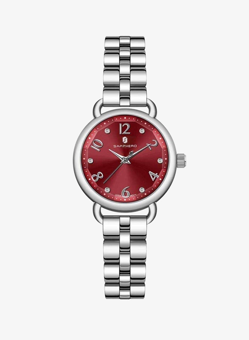 SAPPHERO Watches for Women Luxury Stainless Steel Ladies Watches Women's Bracelet Watch Small Analog 5ATM Waterproof Wrist Watch Elegant Gifts for Women - Image 1