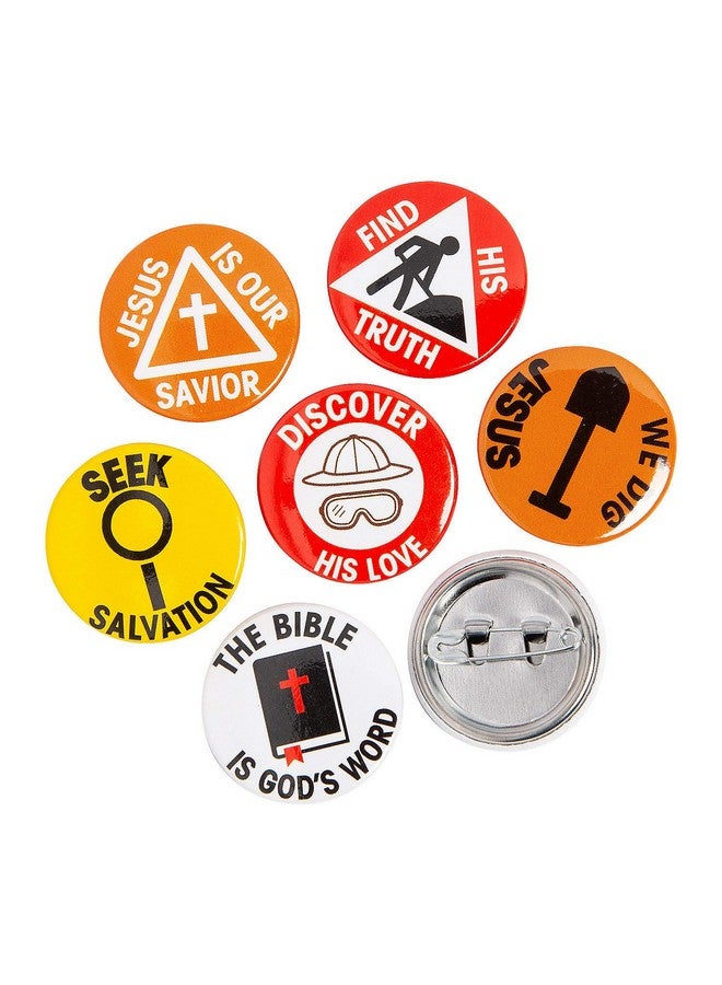 Fun Express Bulk 48 Pc. Mini Dig VBS Buttons