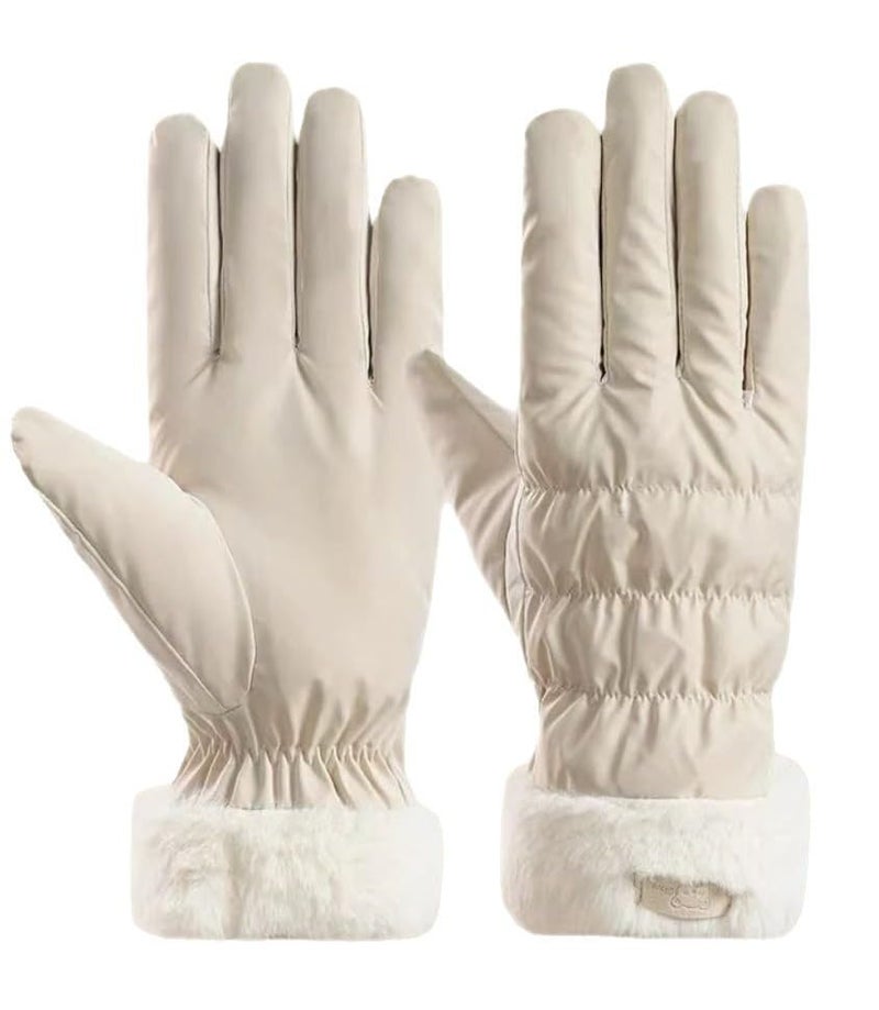 Mealah Thermal Winter Gloves for Women,Windproof Snow Gloves for Skiing Cycling Running Work - Image 1