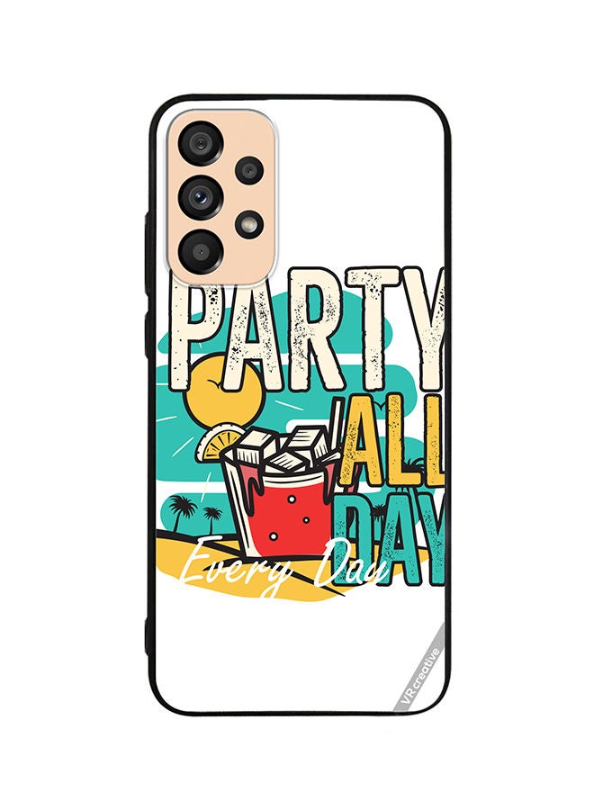 VR CREATIVE Protective Case Cover For Samsung Galaxy A23 Part All Day Everyday Design Multicolour - Image 1