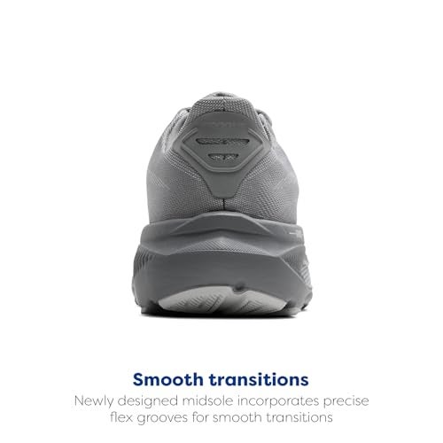 Brooks Men’s Ghost 17 Neutral Running Shoe - Primer Gray/Oyster Mushroom - 12 Medium - Image 3