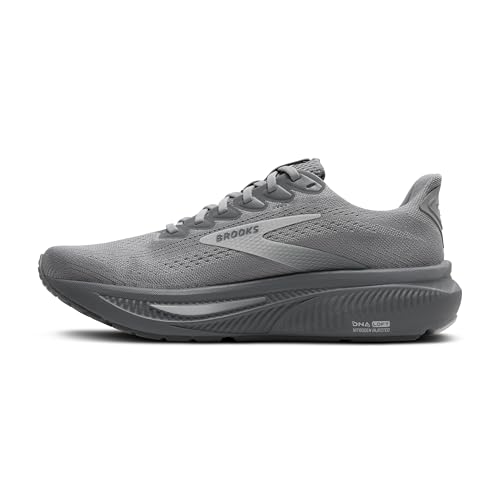 Brooks Men’s Ghost 17 Neutral Running Shoe - Primer Gray/Oyster Mushroom - 12 Medium - Image 5