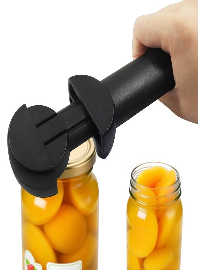 SOVNSG 1 Pack Multifunctional Opener,Adjustable Can Opener Jar Grippers, Retractable Kitchen Gadgets for Kitchen/Seniors with Arthritis and Weak Hands(Black) - Image 2