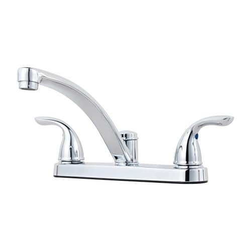 Pfister G135-7000 Series 2-Handle Kitchen Faucet, Chrome - Image 2
