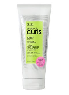ALL ABOUT CURLS ALL ABOUT CURLS Bouncy Cream | Touchable Soft Definition | Define, Moisturize, De-Frizz | All Curly Hair Types  - Image 1