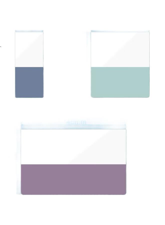 Dsb (Dishibi) Index Stickers, Memo Pads, Index Labels, Indicator Stickers, Note Pads, Waterproof Sticky Notes, Label Paper, Vintage Color, Small Size, 240 Pieces, 2411S - Image 1