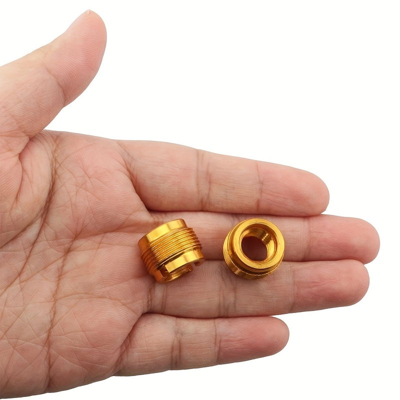 Golden 5/8 Male to 3/8 Female Screw Adapter 4pcs for Microphone Stand - Image 5