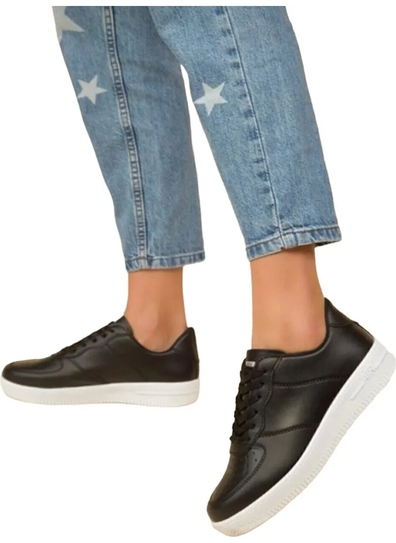 ليجر Black-White Unisex Sneakers