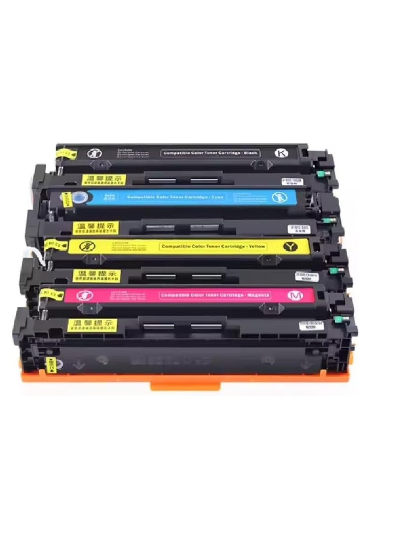 Reacon 131 Full Combo Set This Compatible toner cartridge is suitable for Printer Canon Color image CLASS MF624Cw, MF628Cw, MF8280Cw, and LBP7110Cw 131 Black Cyan Magenta Yellow - Image 3