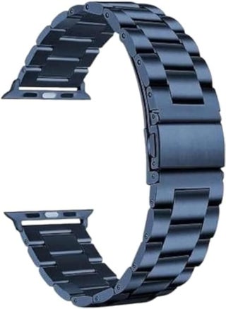G-Power Stainless Steel Replacement Wrist Band Strap With Elegant Simple Design And High Elasticity Specially For Apple Smart Watches Series 8/8 Ultra 45/49 Mm - Navy - pzsku/Z6C375428F0A65ACF8D97Z/45/_/1742338578/0ac65be3-163d-480b-bc85-ffe08a8f3d61