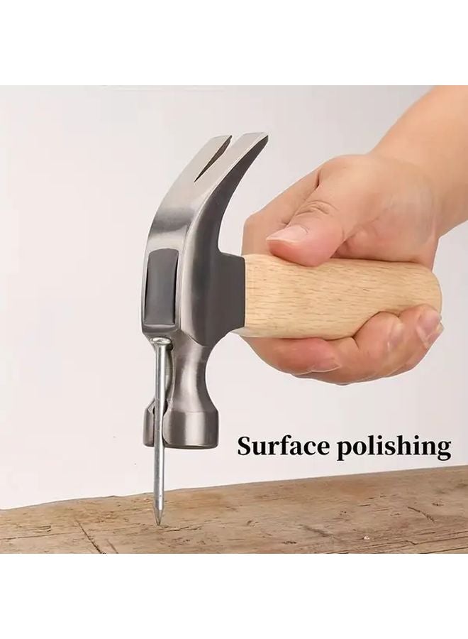 Ergonomic Mini Claw Hammer Non Slip Durable Metal Construction For Woodworking DIY - Image 2
