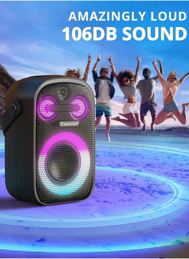 Tronsmart - Halo 100 Portable Party Bluetooth Speaker, HIFI Sound Quality Subwoofer Bass to Pump Up Your Party.Wireless stereo pairing by APP,18H Playtime,IPX6 Waterproof,Suitable for party/home/outdoor - Image 1