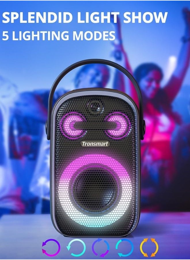 Tronsmart - Halo 100 Portable Party Bluetooth Speaker, HIFI Sound Quality Subwoofer Bass to Pump Up Your Party.Wireless stereo pairing by APP,18H Playtime,IPX6 Waterproof,Suitable for party/home/outdoor - Image 1