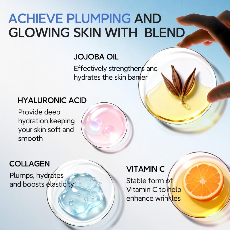 HKH Copper Peptides Serum for Face: 38 Capsules Anti-aging Facial Serum with GHK-Cu Peptide & Hyaluronic Acid for Fine Lines Wrinkles & Dryness - Daily Use for 30+ Women - Travel-Friendly - Image 5