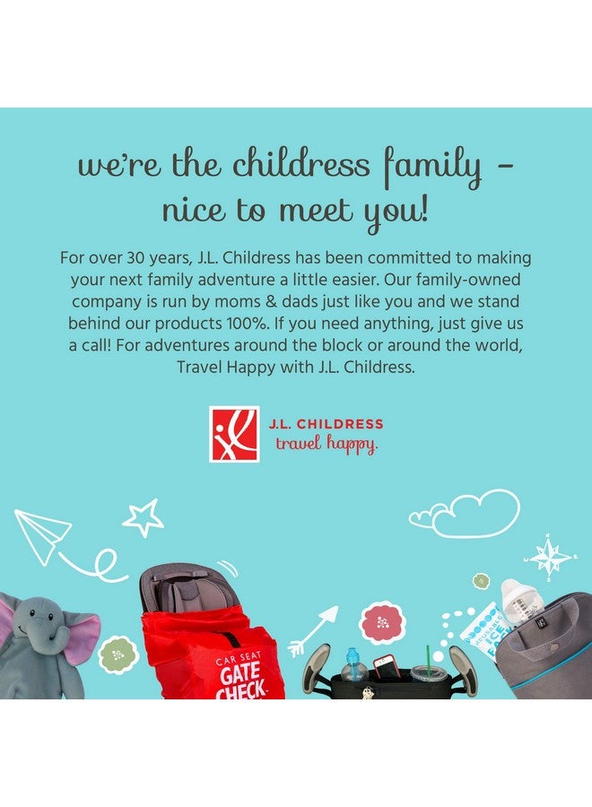 J.L. Childress Cuddle 'N Cover Stroller Blanket - Silky and Minky Fabrics - Blanket Attaches to Stroller - Privacy Cover, Blanket, Sun Shade - 30" x 30" - Grey - Image 5