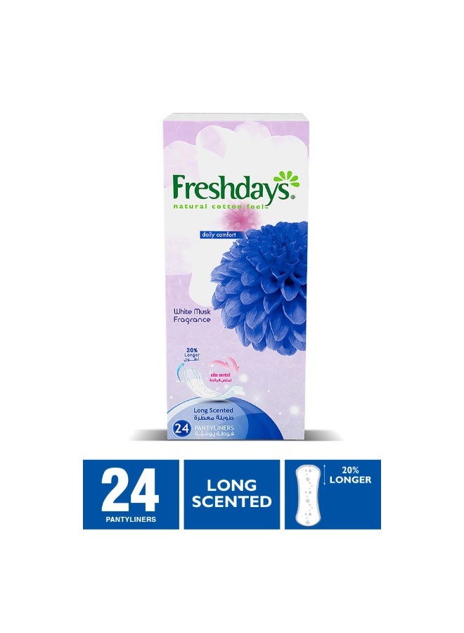 Freshdays Daily Liners  Long Scented 24 pads - Image 5